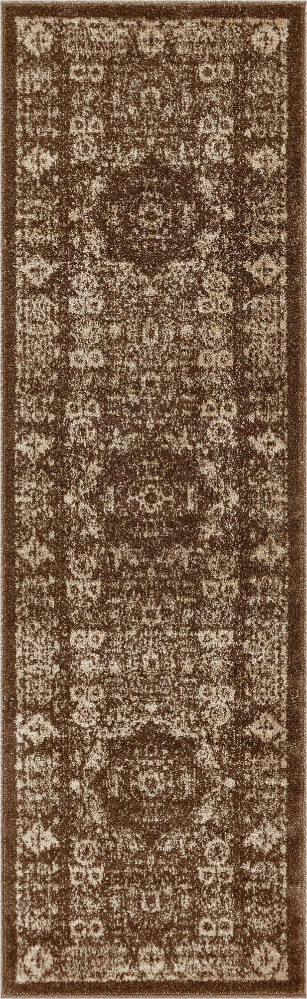 Millie Brown Traditional Medallion Rug SE-18