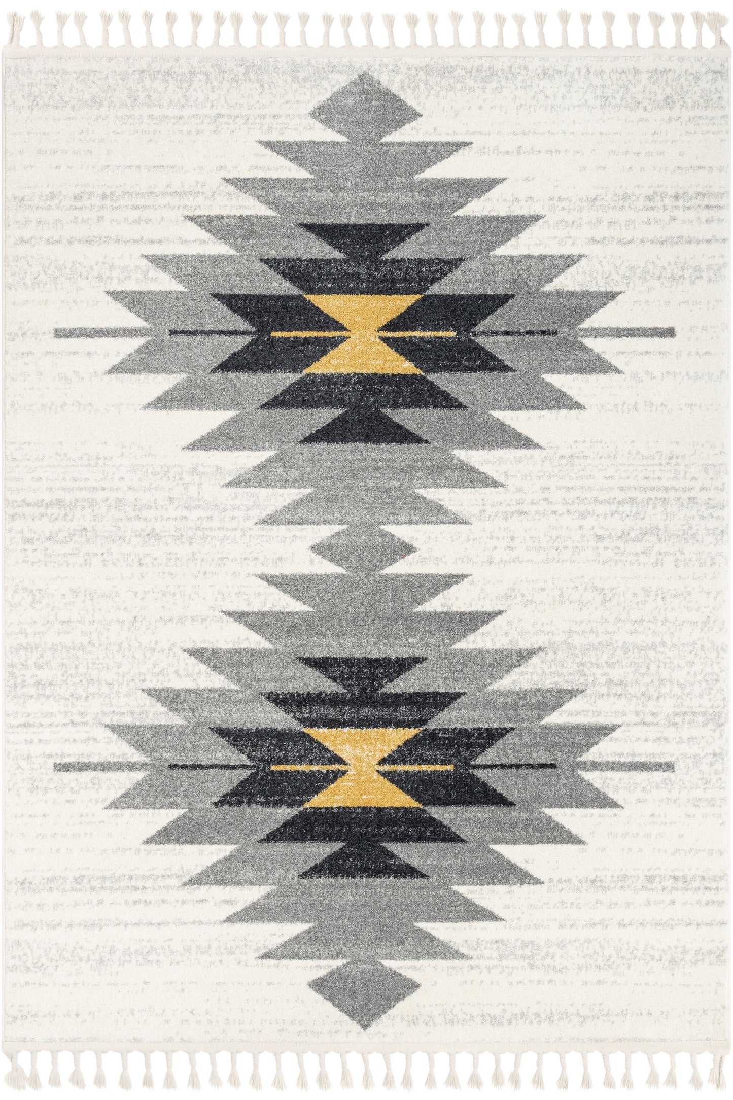 Moto Tribal Southwestern Ivory Rug SE-212