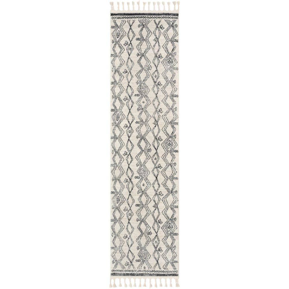 Darcy Modern Farmhouse Tribal Pattern Ivory Rug SE-232