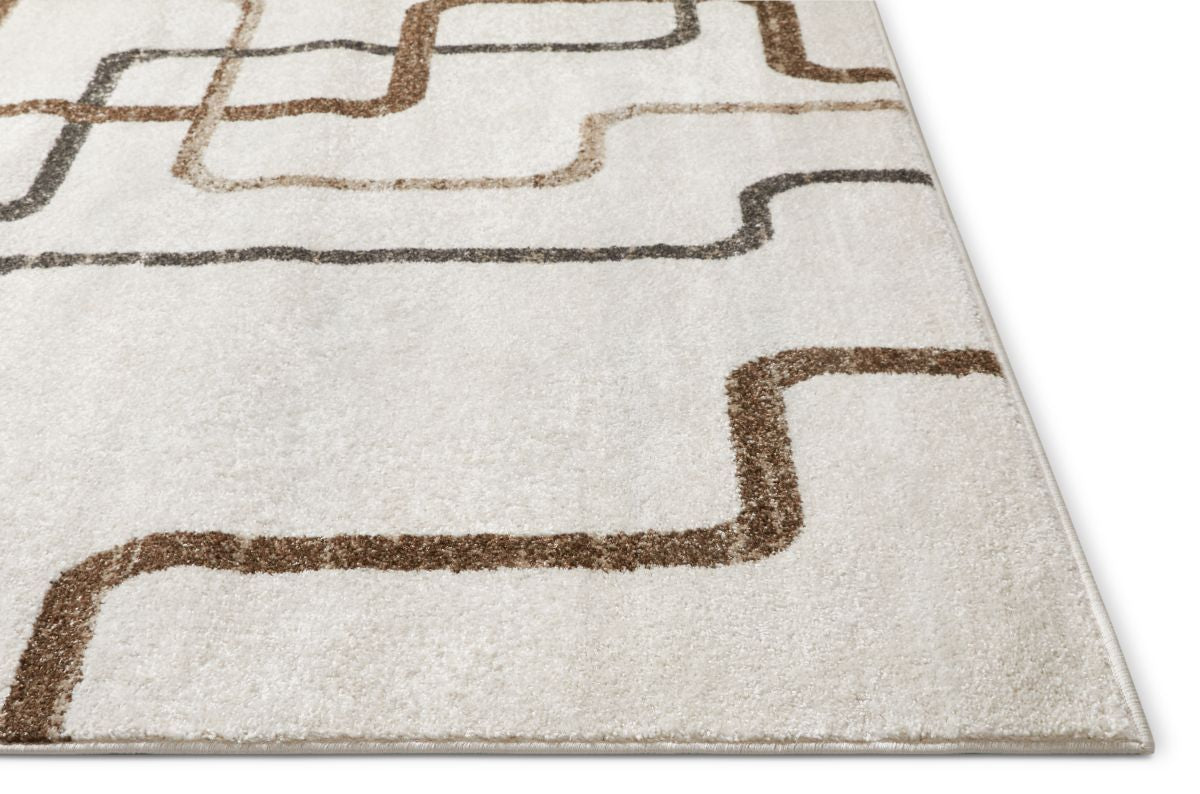Juillet Ivory Modern Geometric Rug SE-72