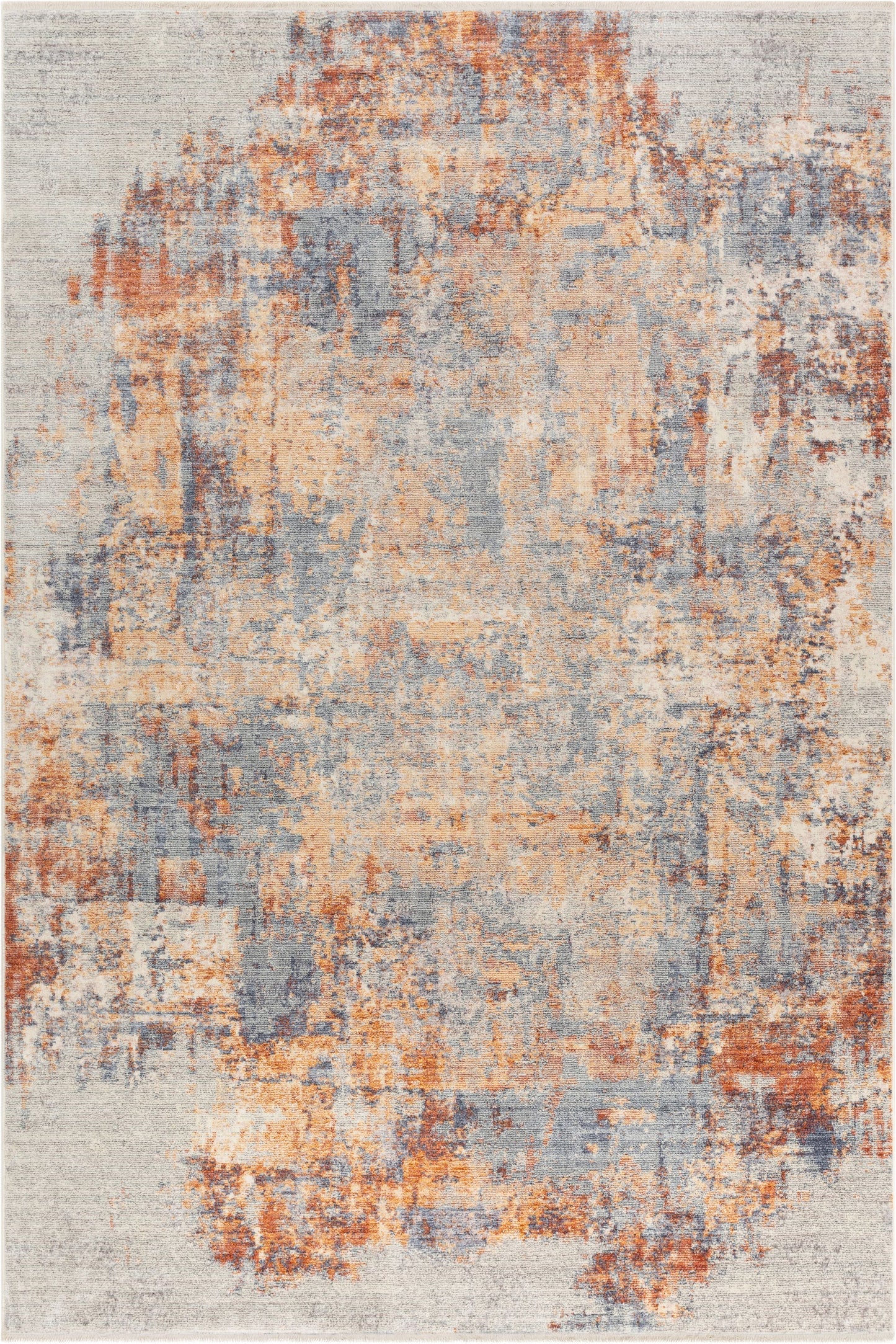 Trafalgar Global Vintage Abstract Distressed Multi Rug TIV-08