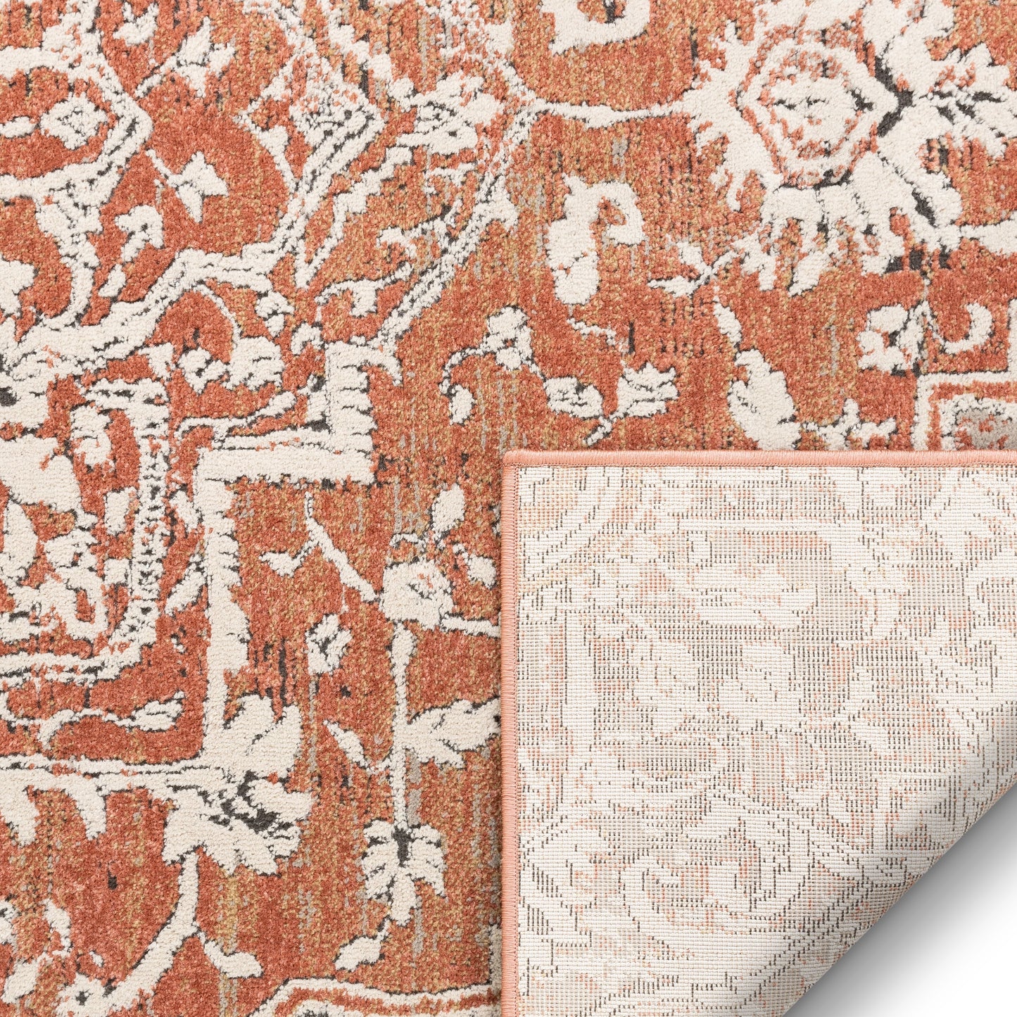 Caine Vintage Persian Oriental Brick Rug TK-00