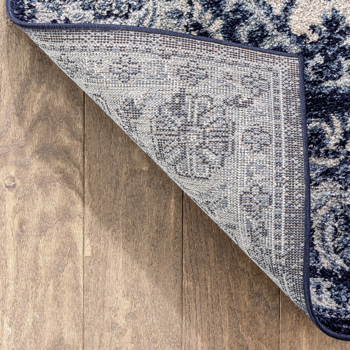 Monza Vintage Medallion Oriental Blue Rug TOP-34