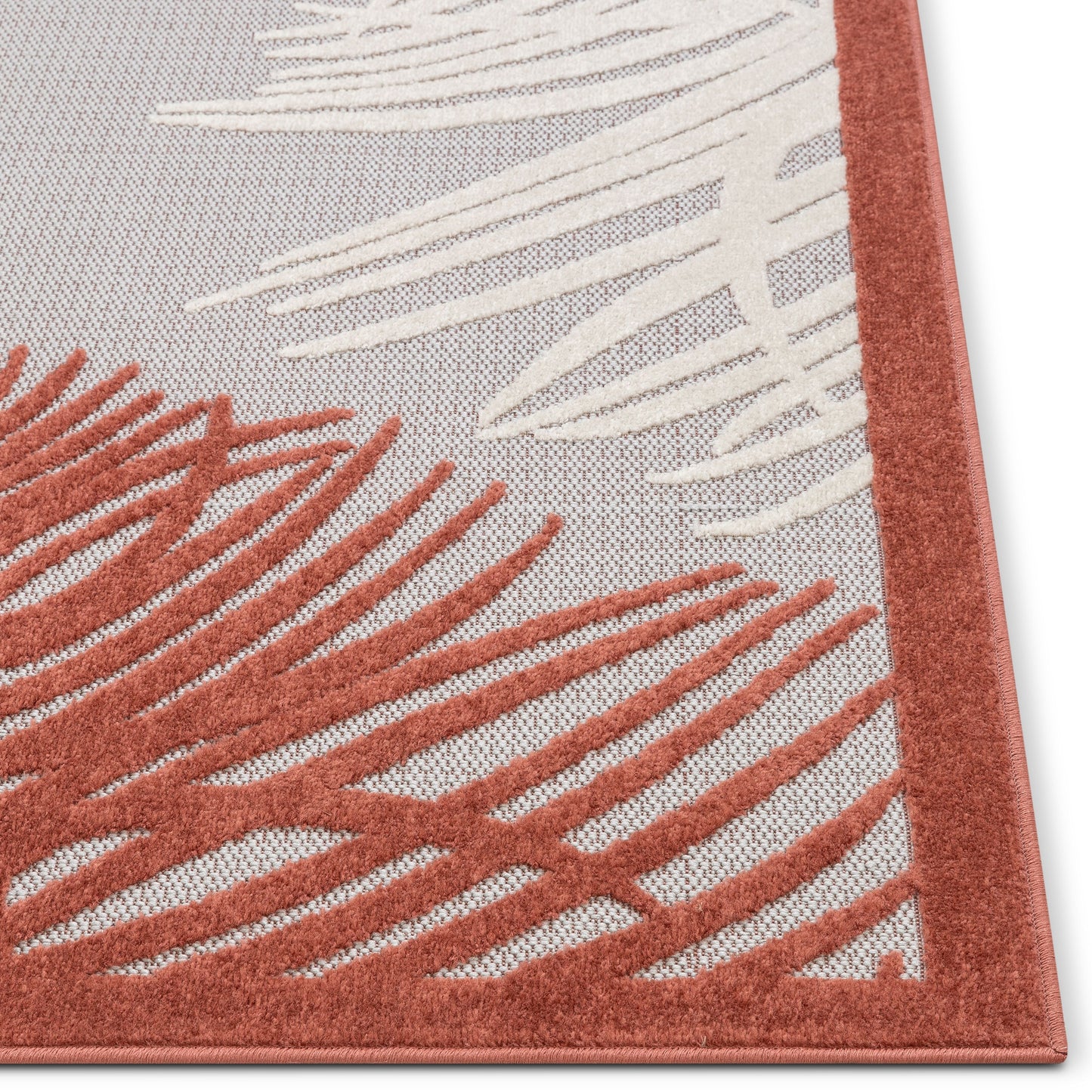 Rada Orange Novelty Botanical Rug VAL-89