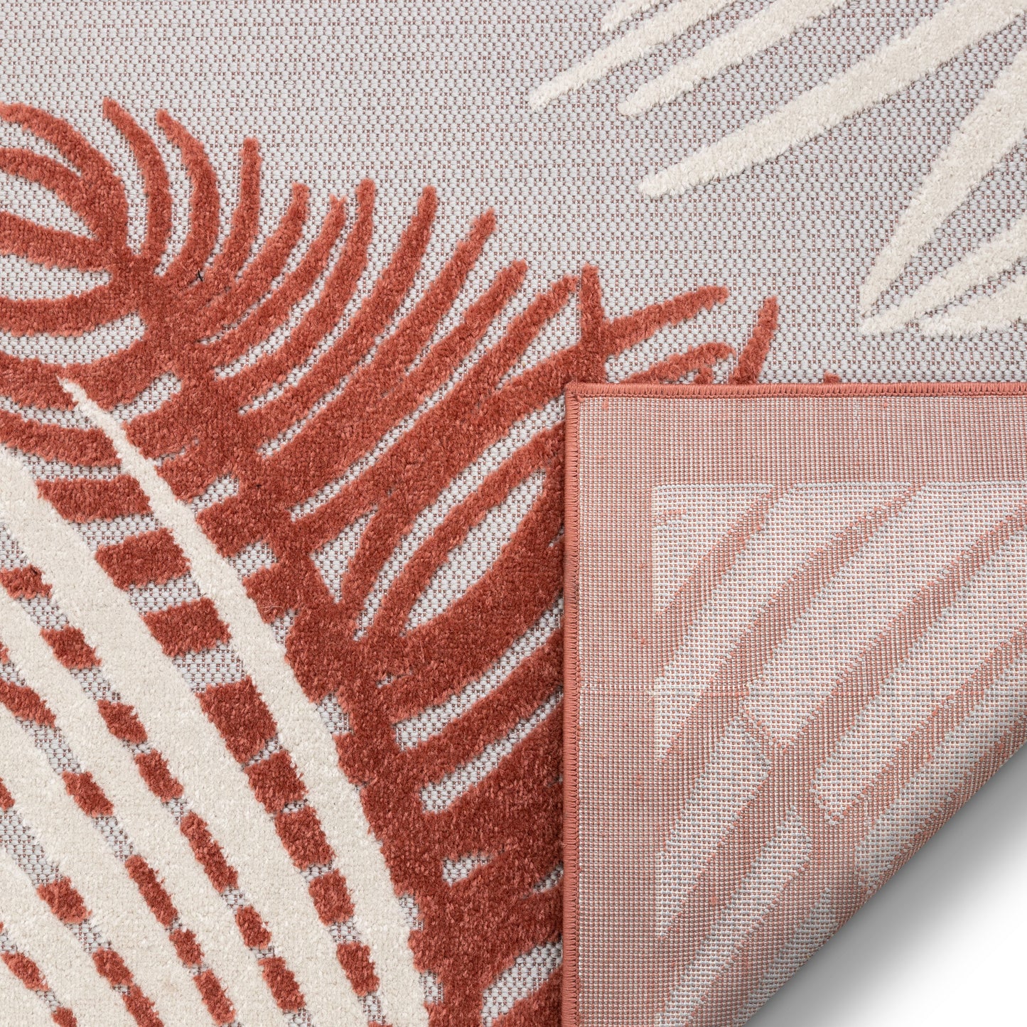 Rada Orange Novelty Botanical Rug VAL-89