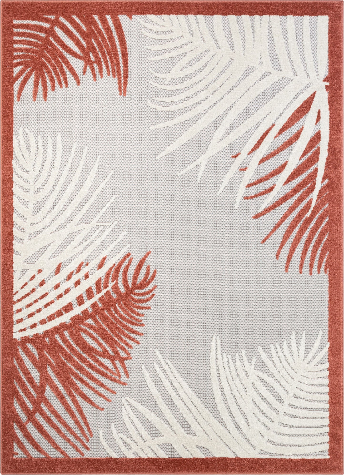 Rada Orange Novelty Botanical Rug VAL-89