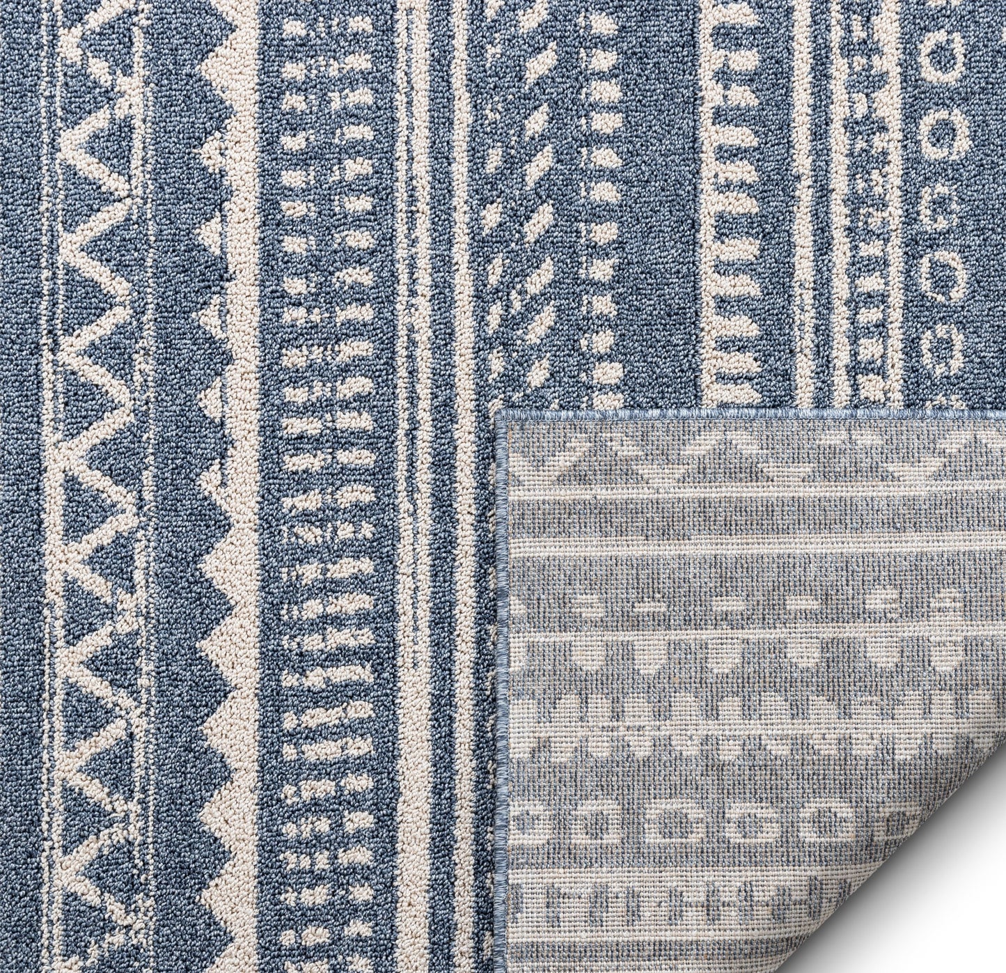Easton Blue Modern Geometric Rug VR-16
