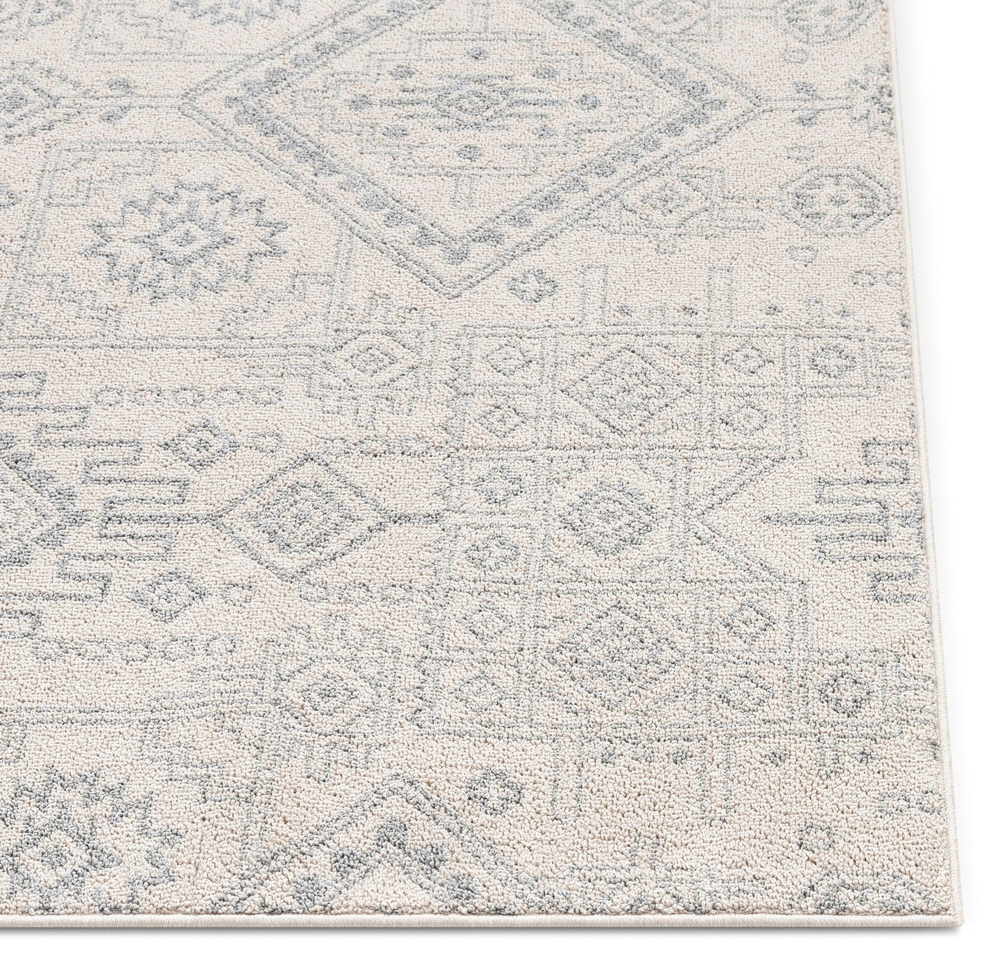 Molly Cream Modern Ikat Tribal Rug VR-62