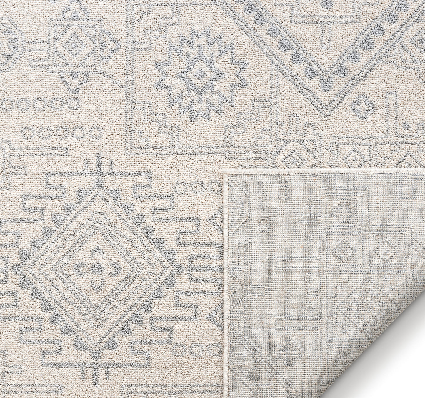 Molly Cream Modern Ikat Tribal Rug VR-62