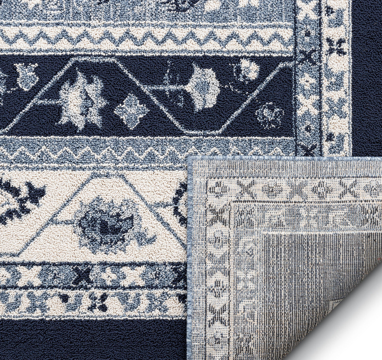Milo Blue Modern Paisley Antique Rug VR-94