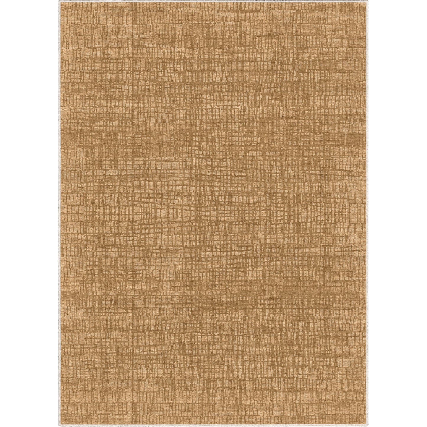 Abstract Nightscape Yellow Rug W-AB-39C