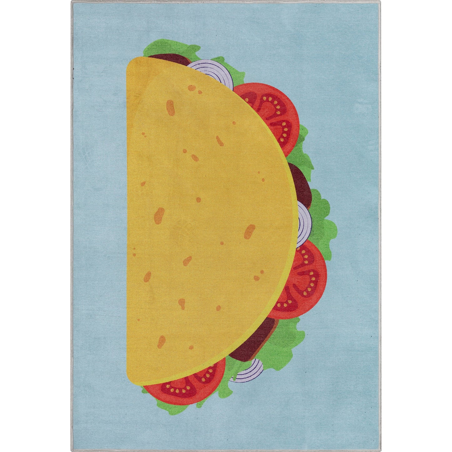 Apollo Double Taco Multi Blue Rug W-AP-12A