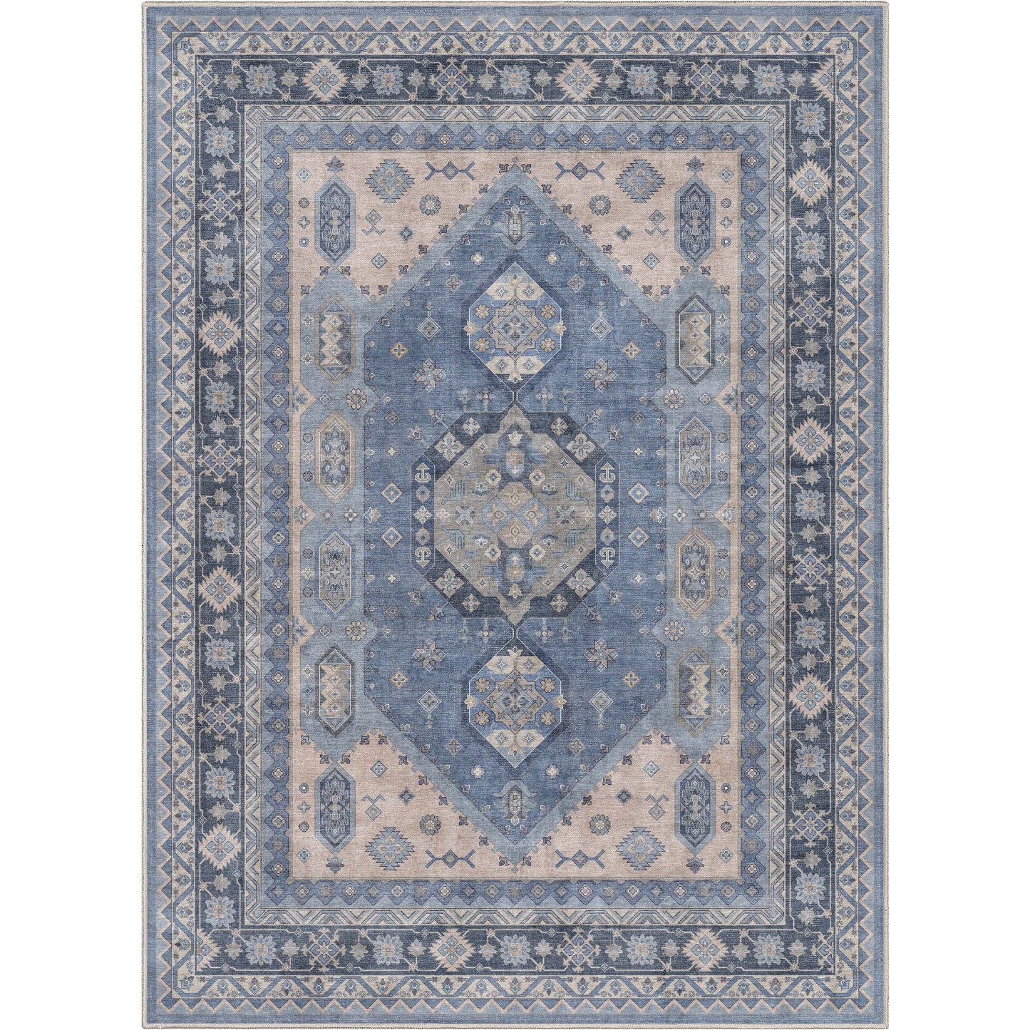 Apollo Nicosia Blue Rug W-AP-26B