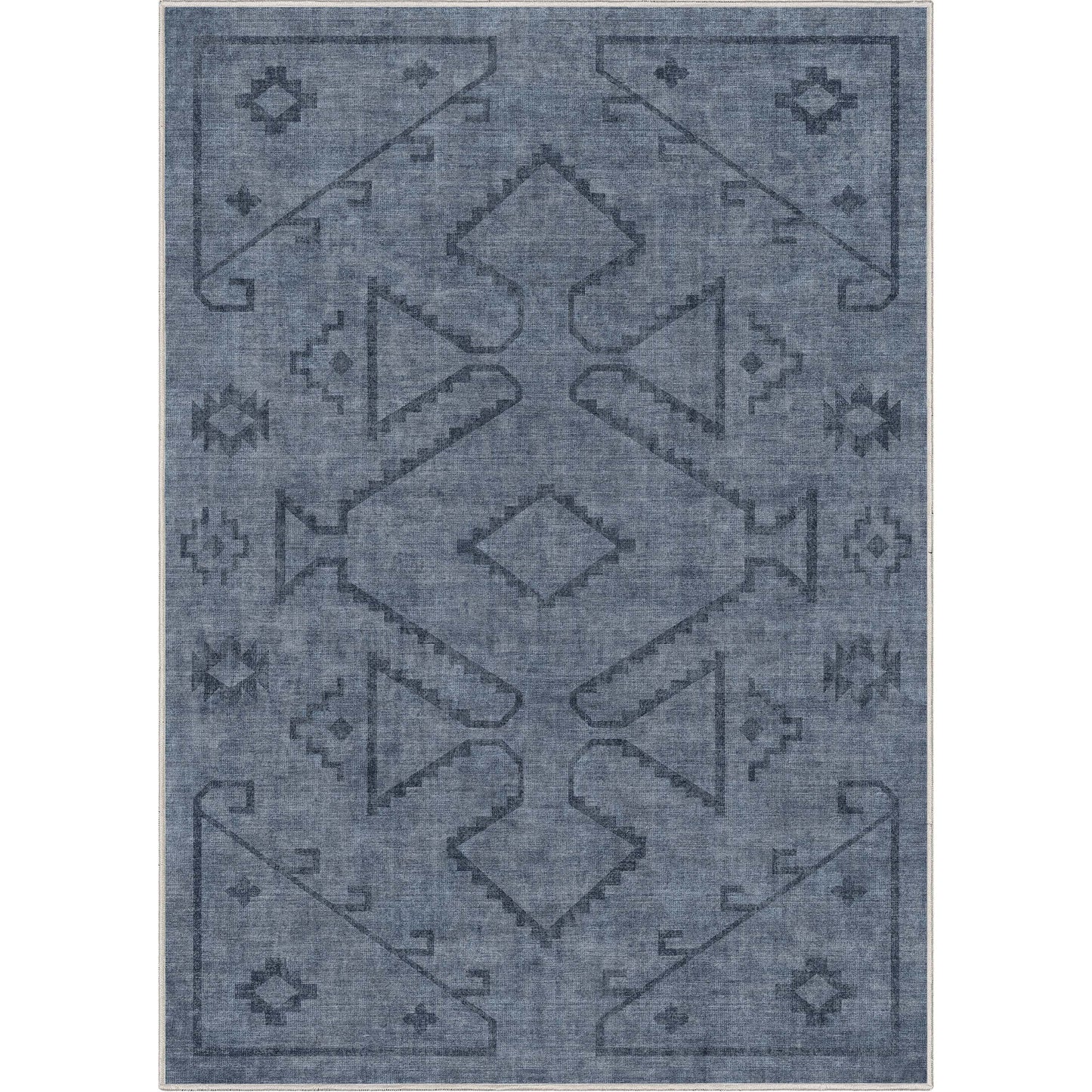 Apollo Bottineau Navy Blue Rug W-AP-34C