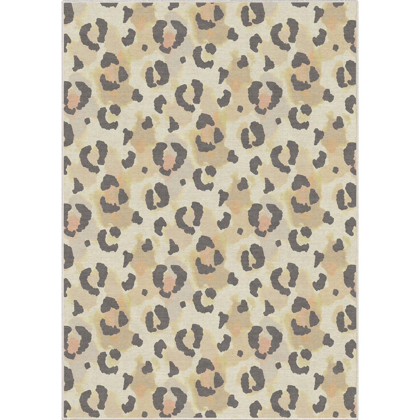 Animal Prints Leopard Beige Rug W-APT-01E