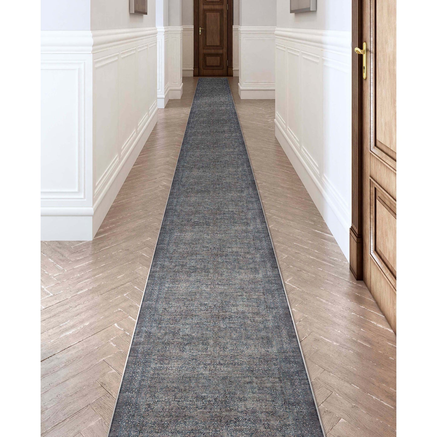 Asha Juliette Blue Roll W-AS-02A-R