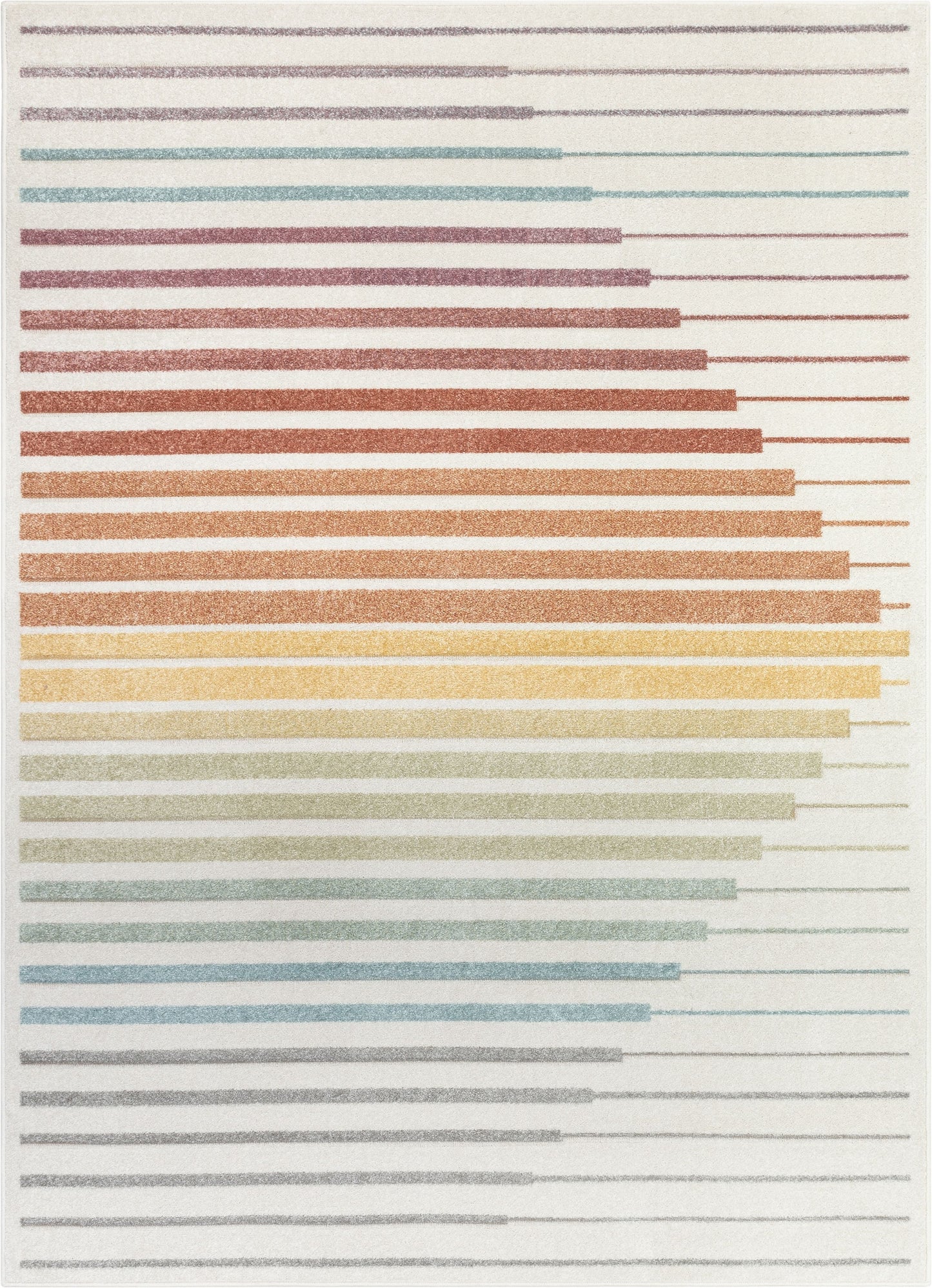 Opal Geometric Scandinavian Abstract 3D Textured Multi Rug WH-92