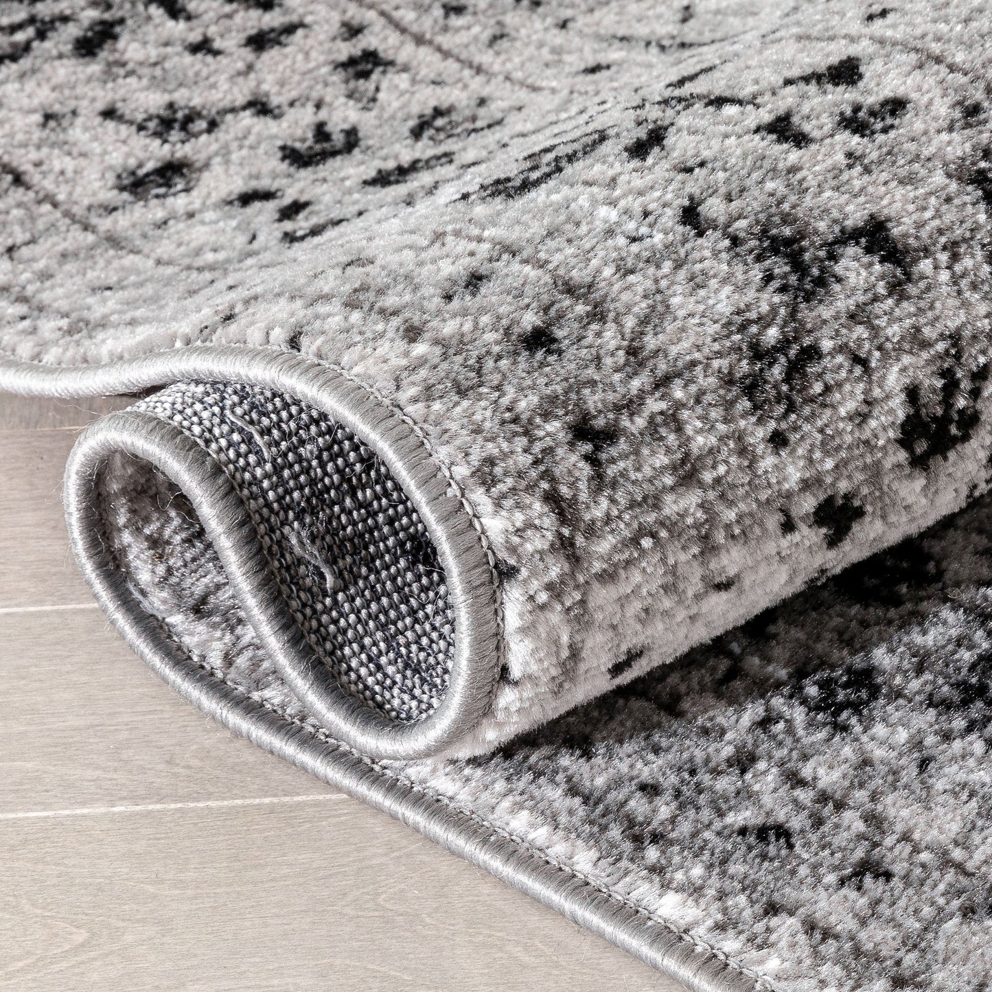 Argos Modern Vintage Lattice Grey Rug ZAZ-37