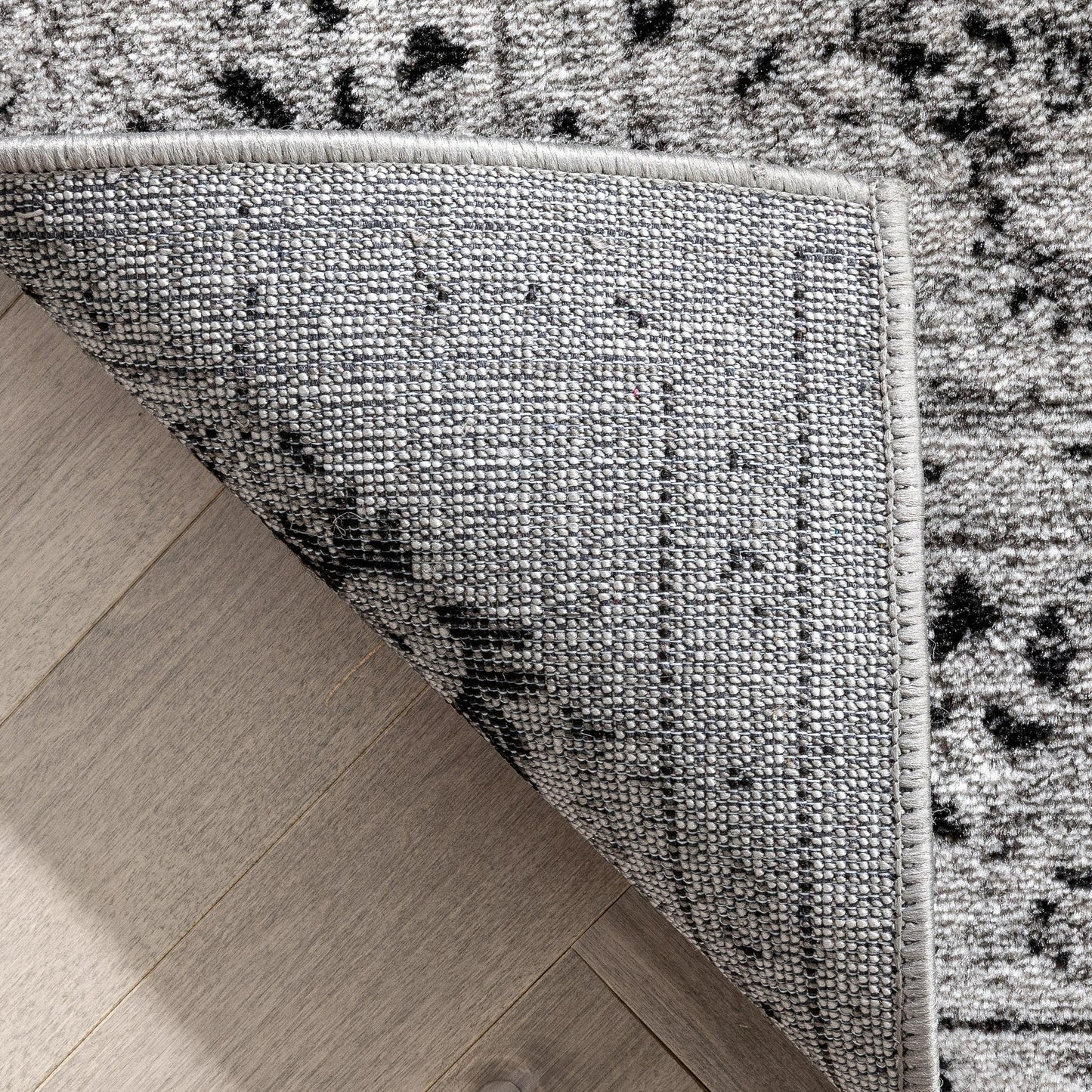 Argos Modern Vintage Lattice Grey Rug ZAZ-37