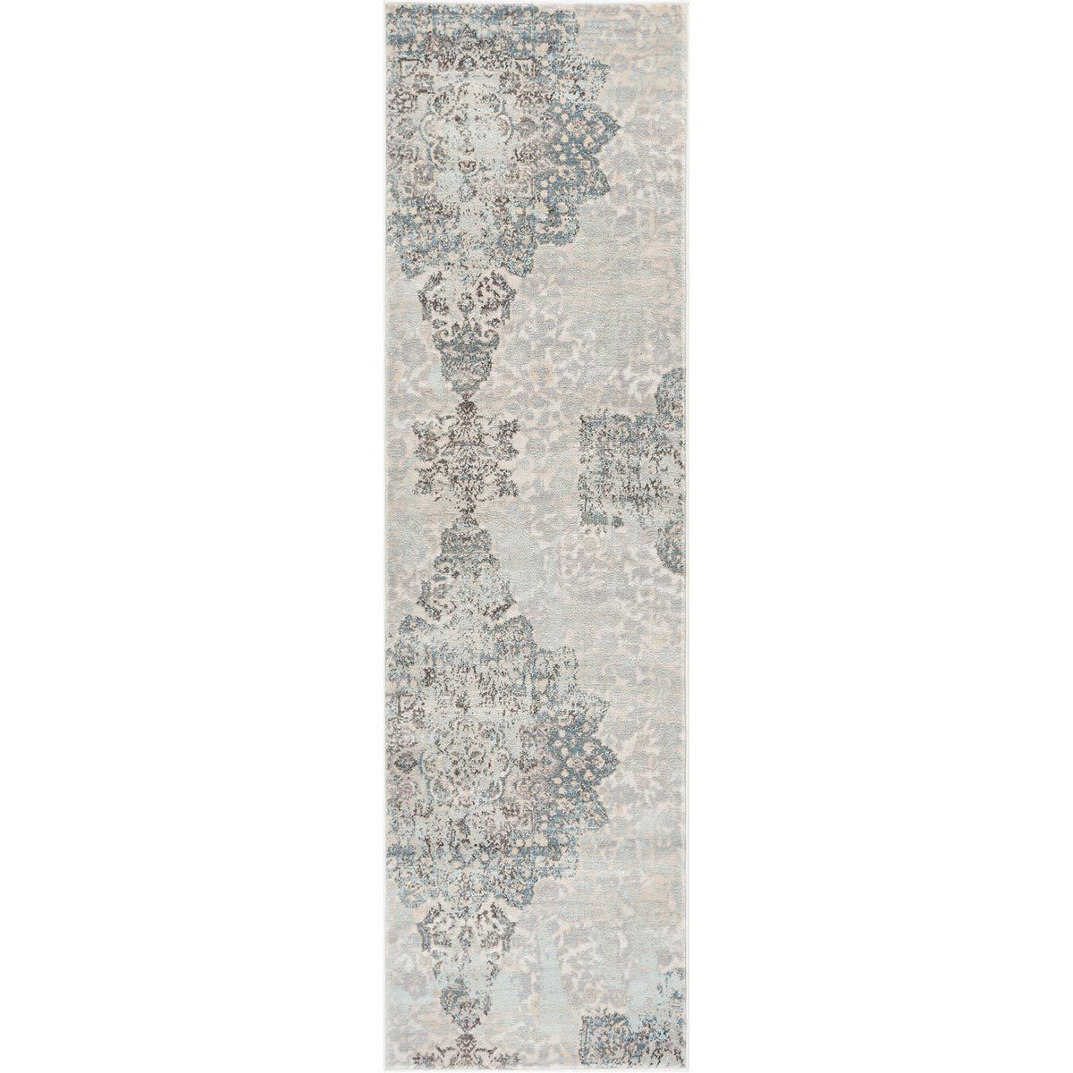 Blue Modern Rug - Ciato blue vintage modern photo 4