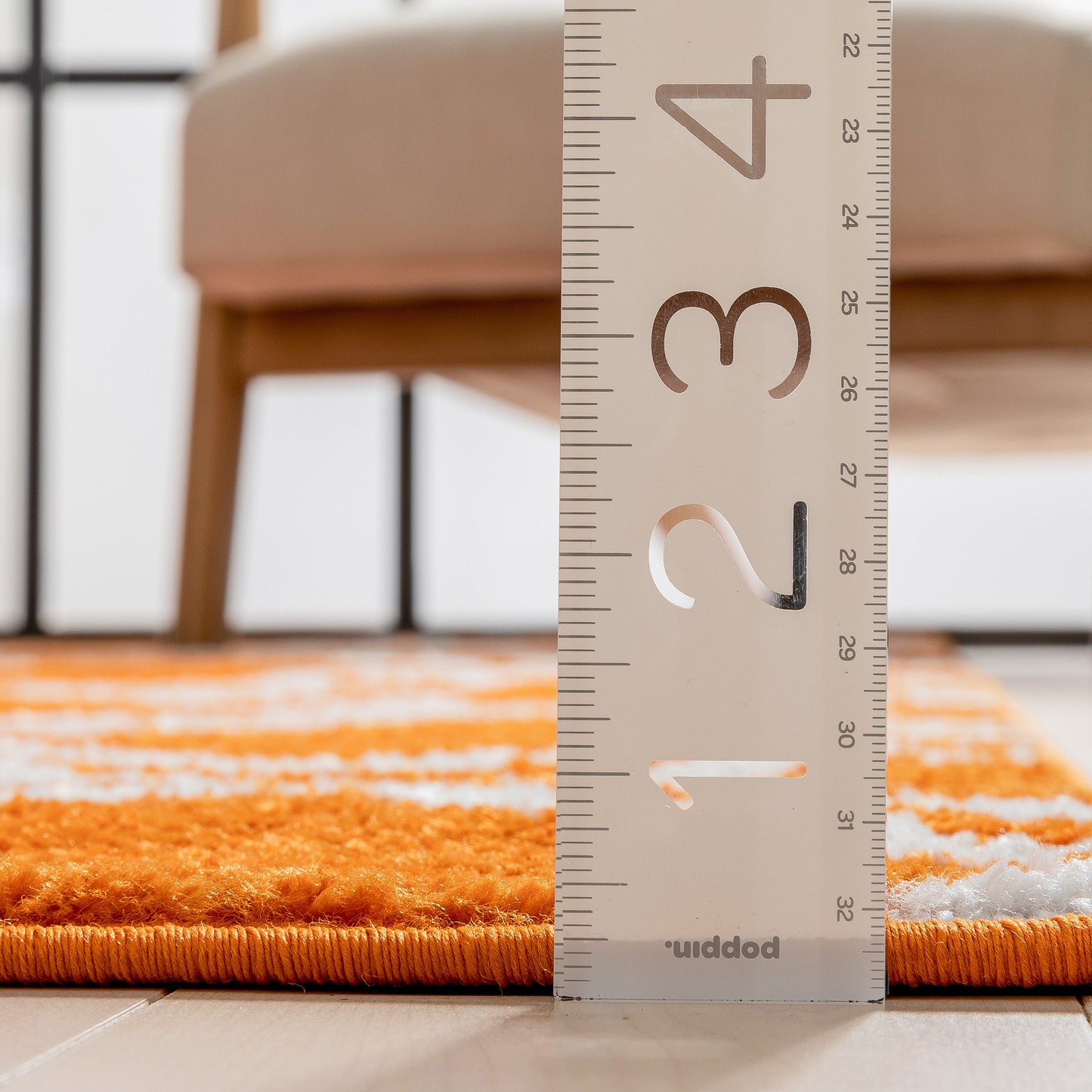 Starbright Calipso Orange Kids Rug 0949