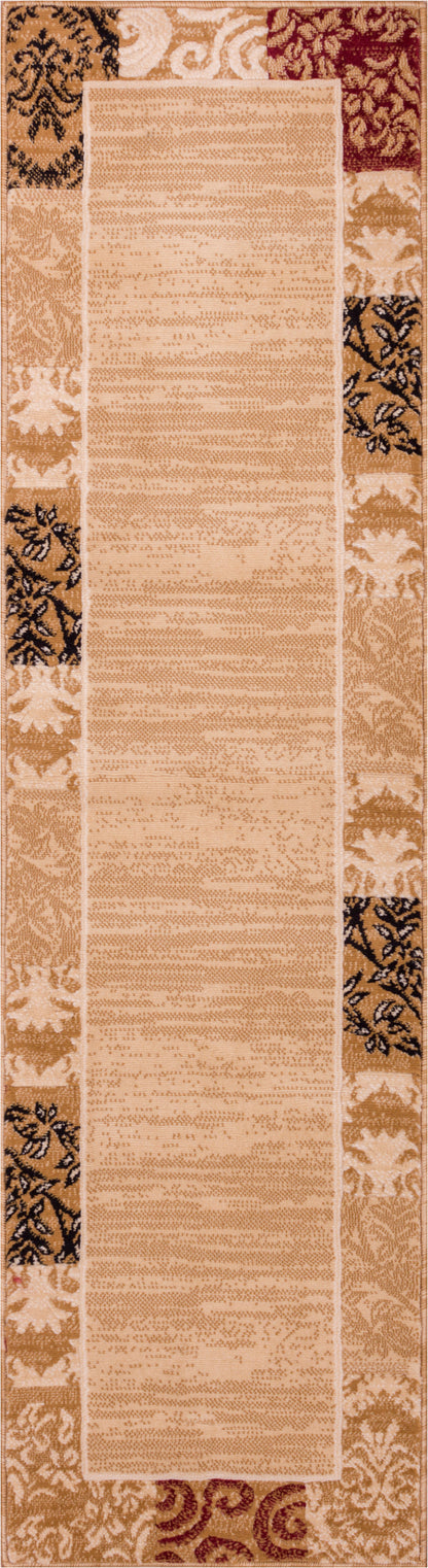 Damask Ivory Transitional Rug 1952
