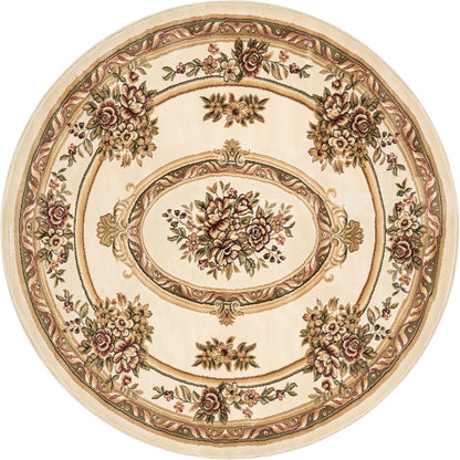 Le Petit Palais Ivory Traditional Rug 3632