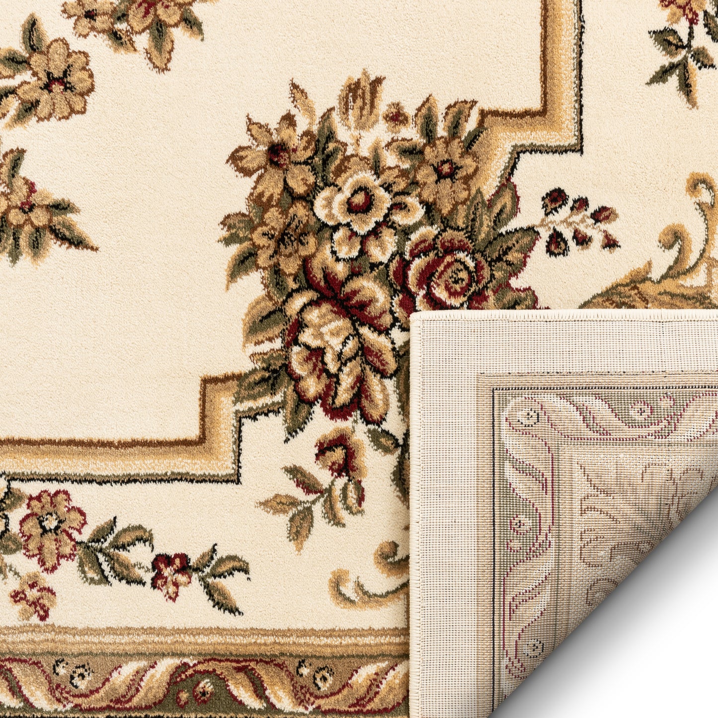 Le Petit Palais Ivory Traditional Rug 3632