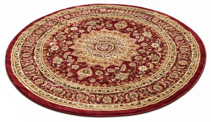 Aviva Red Traditional Rug 3640