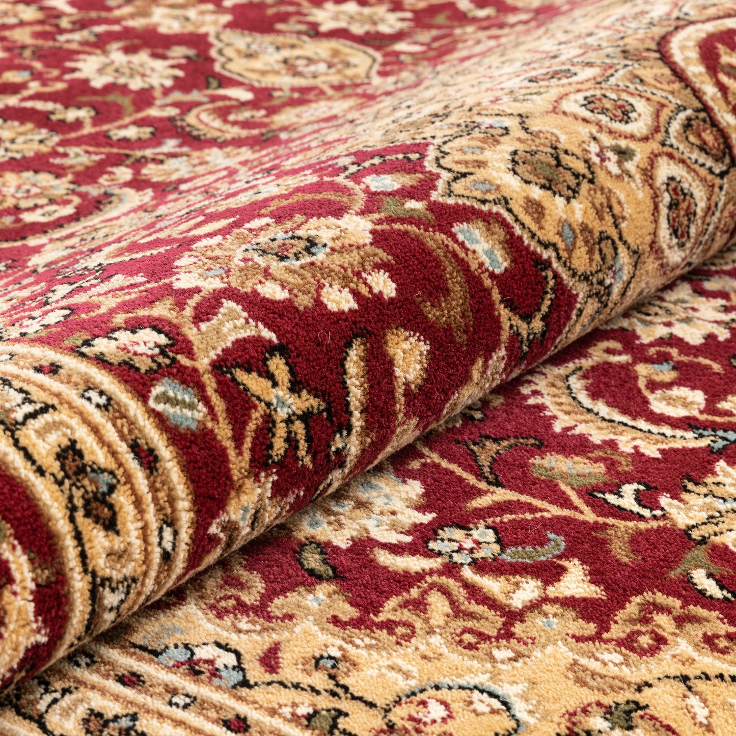 Aviva Red Traditional Rug 3640