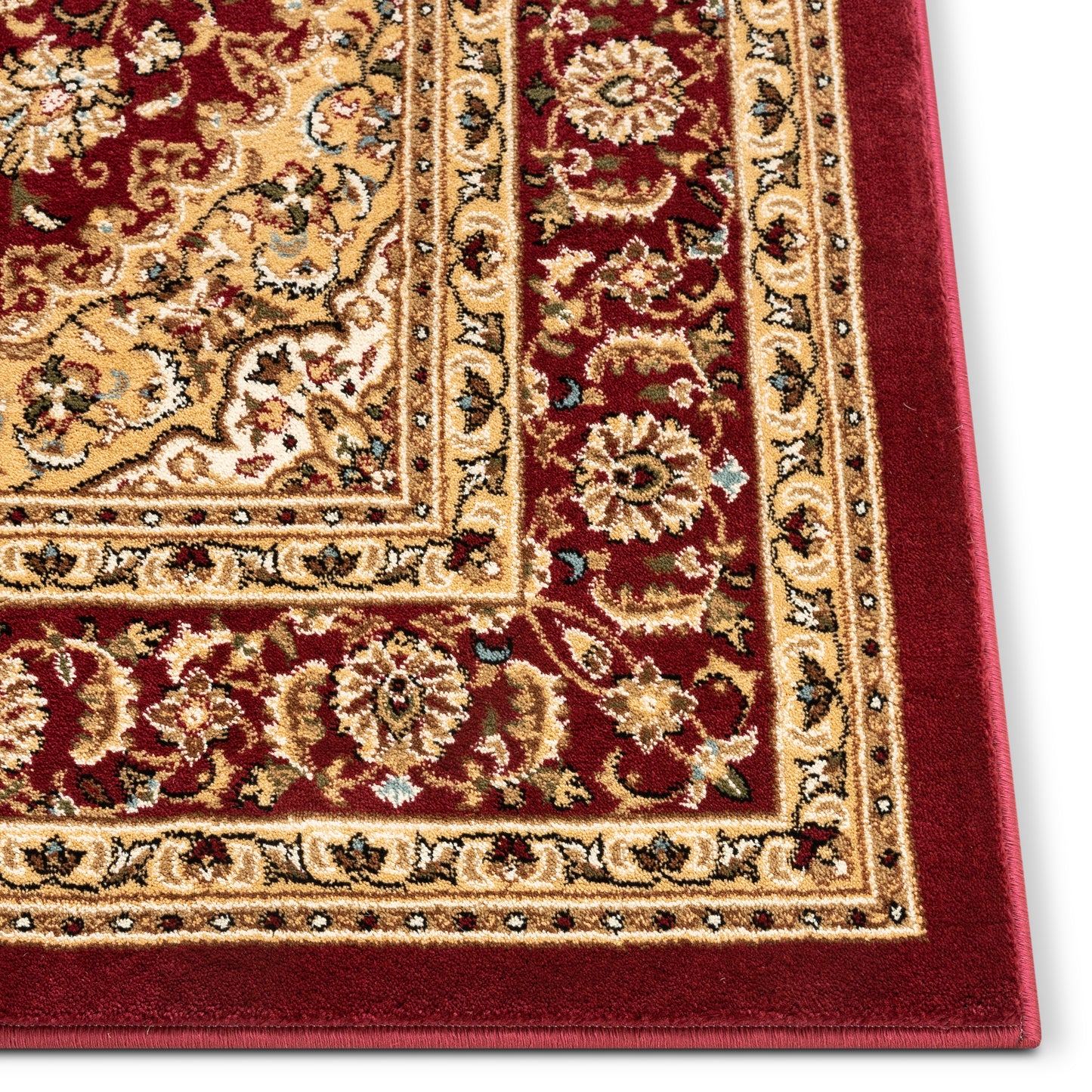 Aviva Red Traditional Rug 3640