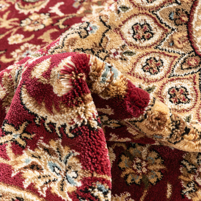 Aviva Red Traditional Rug 3640
