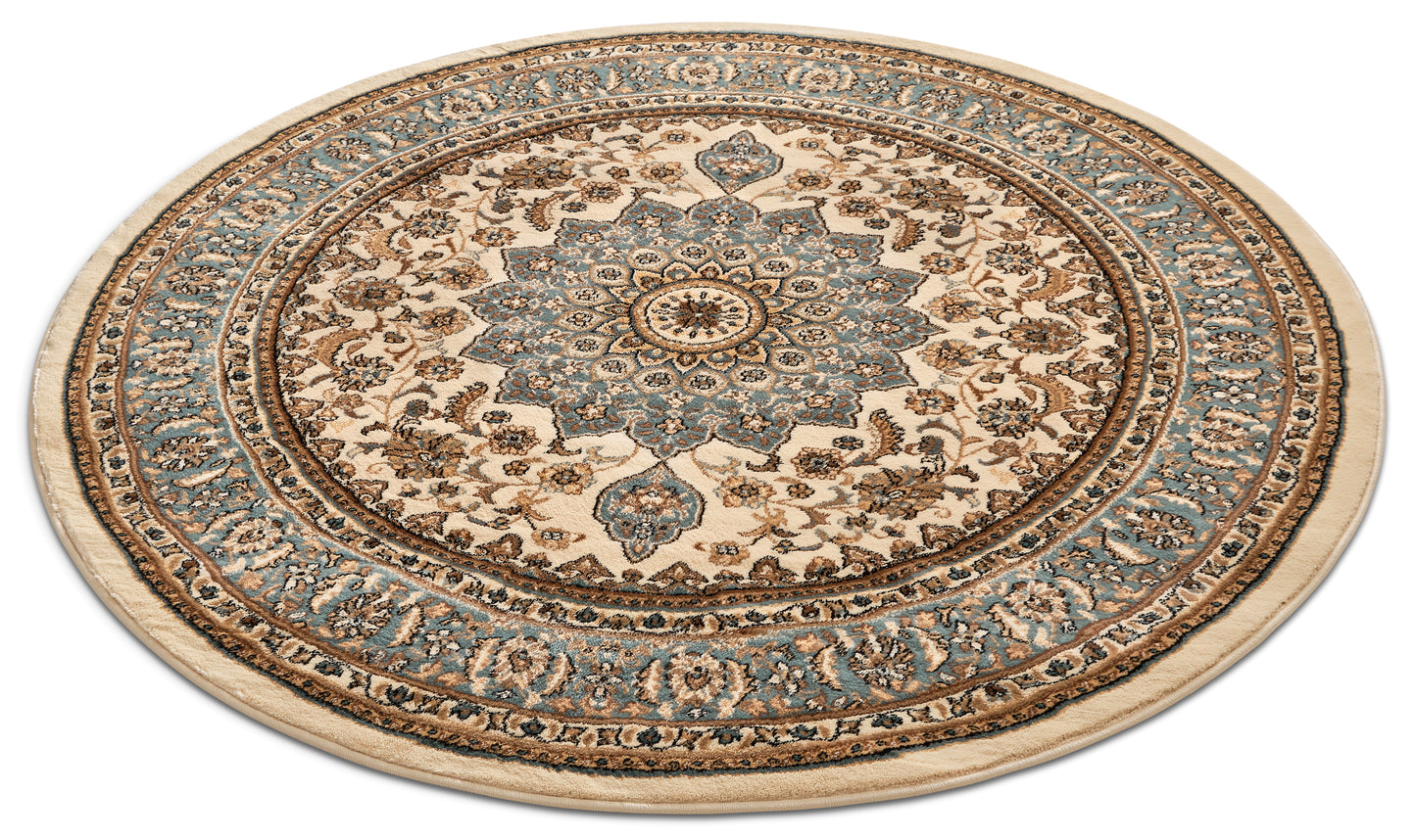 Aviva Ivory Traditional Rug 3642