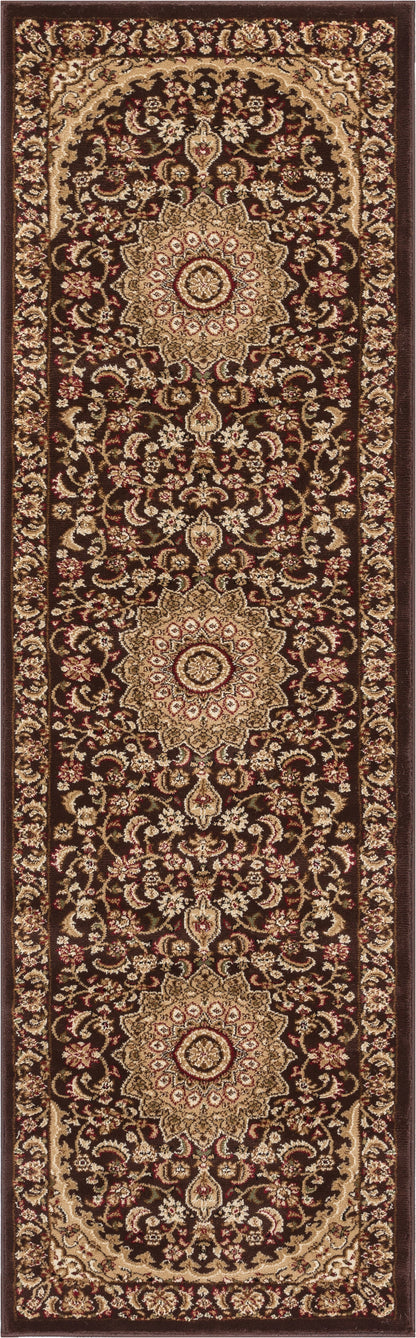 Aviva Brown Traditional Rug 3647