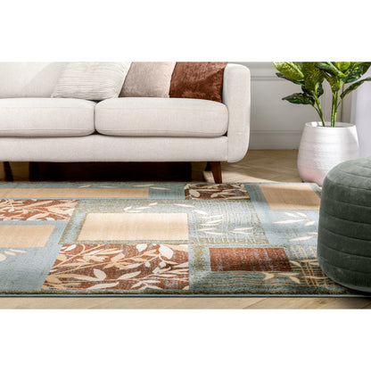 Hannover Light Blue Modern Rug 54736