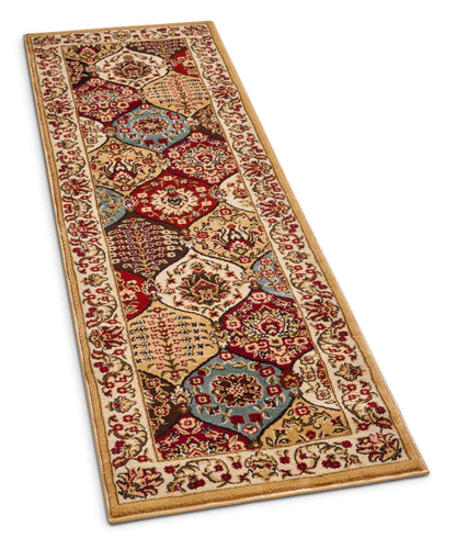 Wentworth Panel Ivory Traditional Rug 54772