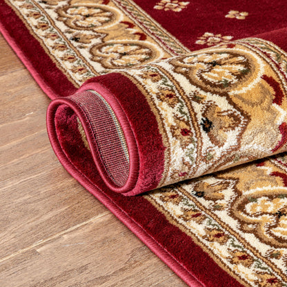 Hudson Terrace Red Traditional Rug 54890
