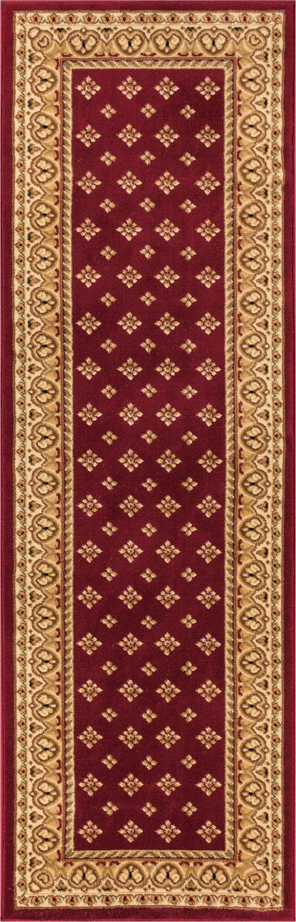 Hudson Terrace Red Traditional Rug 54890