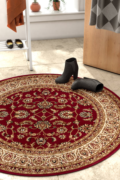 Sarouk Red Traditional Rug 54930