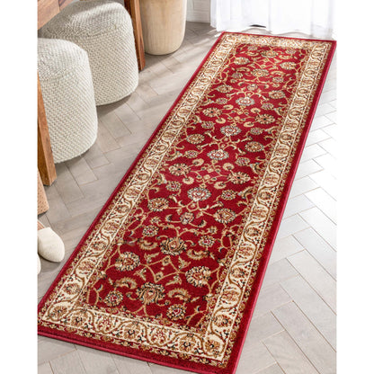 Sarouk Red Traditional Rug 54930