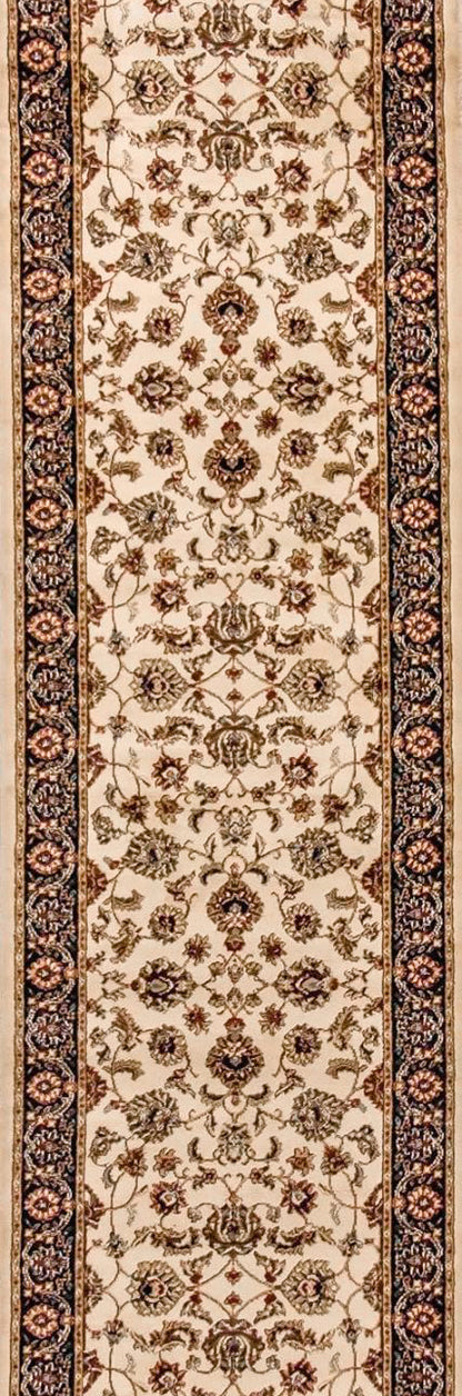 Sarouk Ivory Traditional Rug 54932