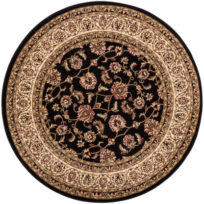 Sarouk Black Traditional Rug 54933