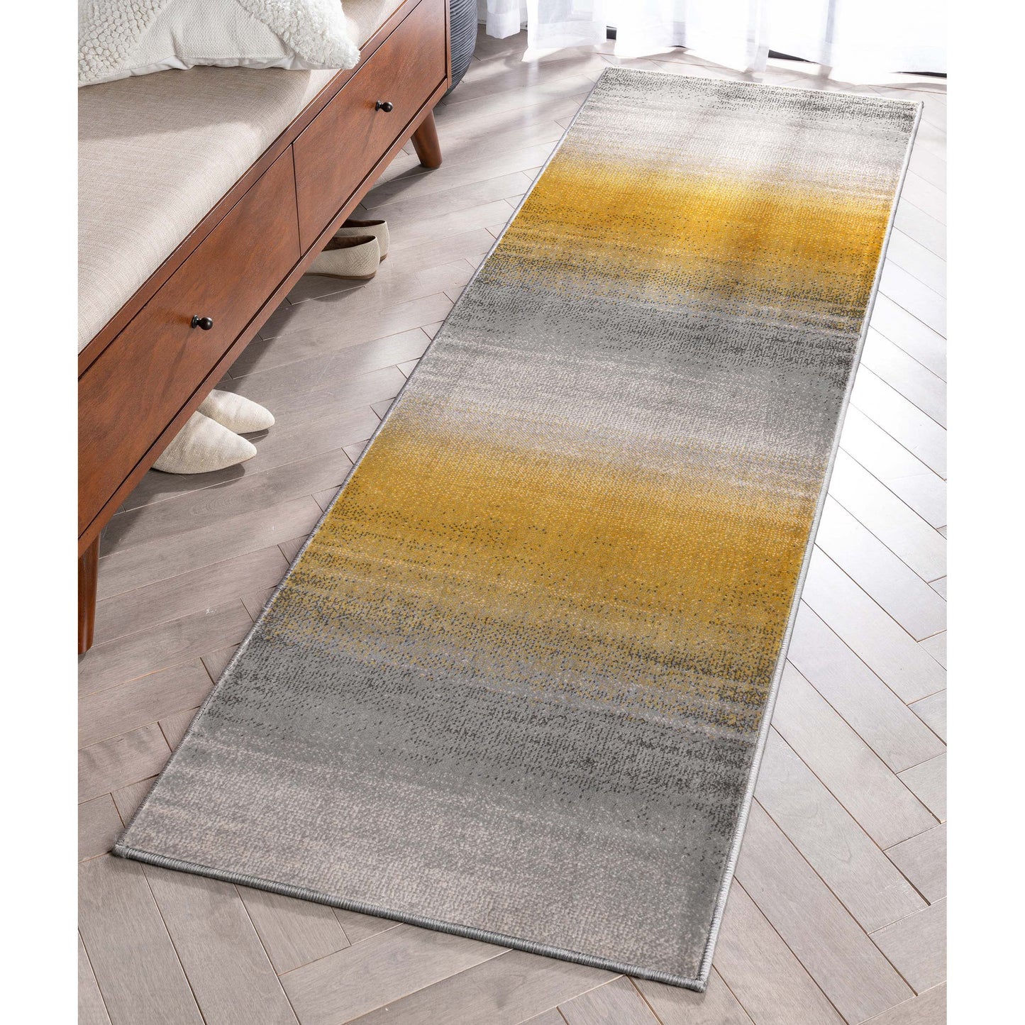 Barclay Yaren Yellow Rug 54951