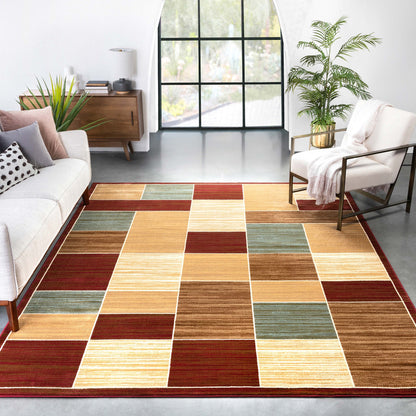 Barclay Eslem Red Rug 54960