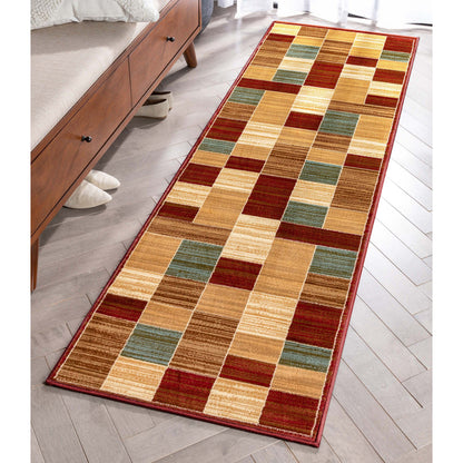 Barclay Eslem Red Rug 54960