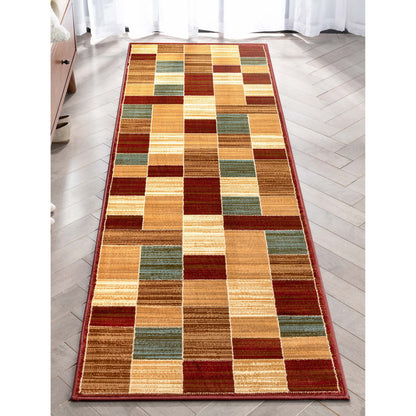 Barclay Eslem Red Rug 54960