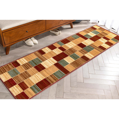 Barclay Eslem Red Rug 54960