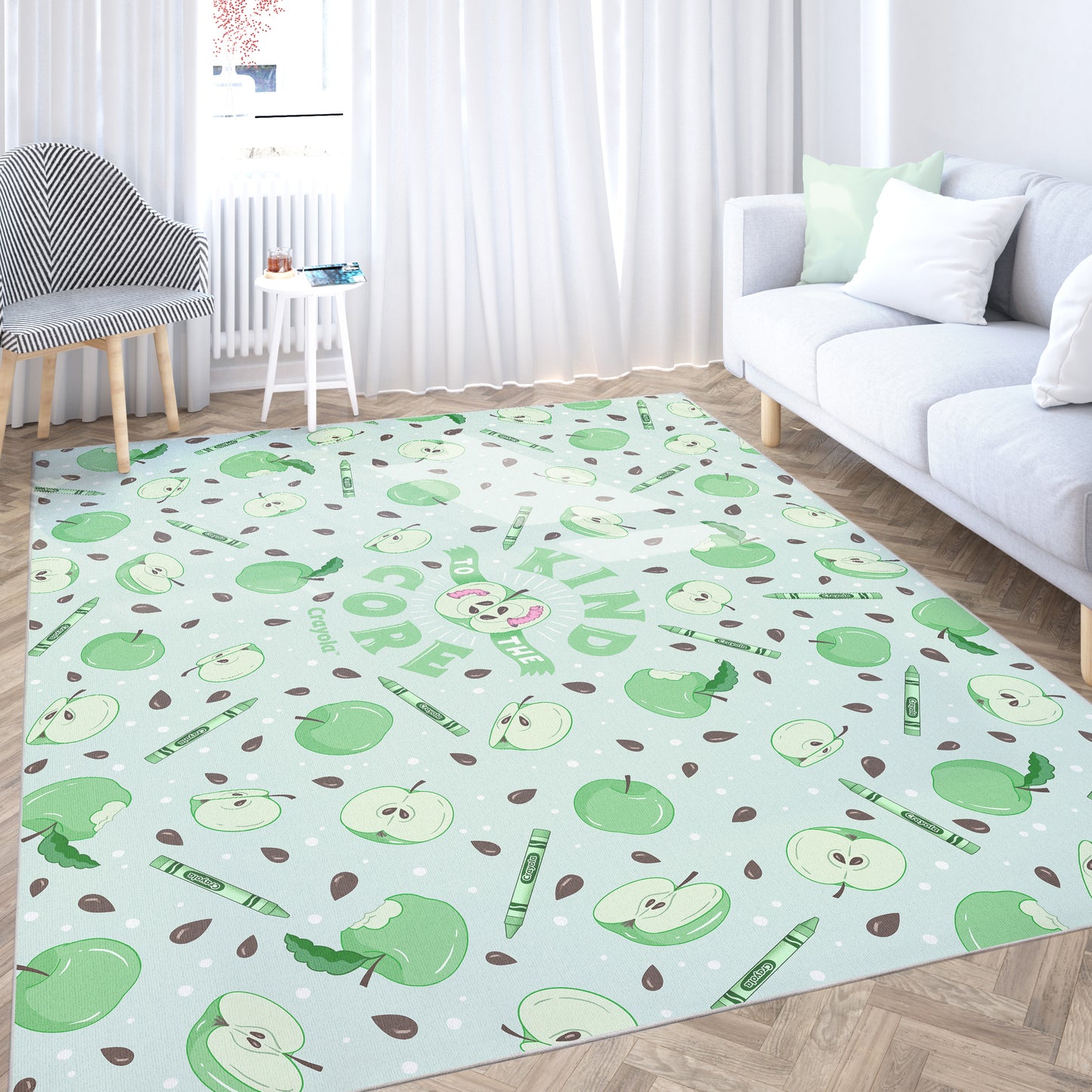 Crayola Kind to the Core Green Rug CRA-02A