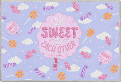 Crayola Be Sweet Lilac Rug CRA-04A