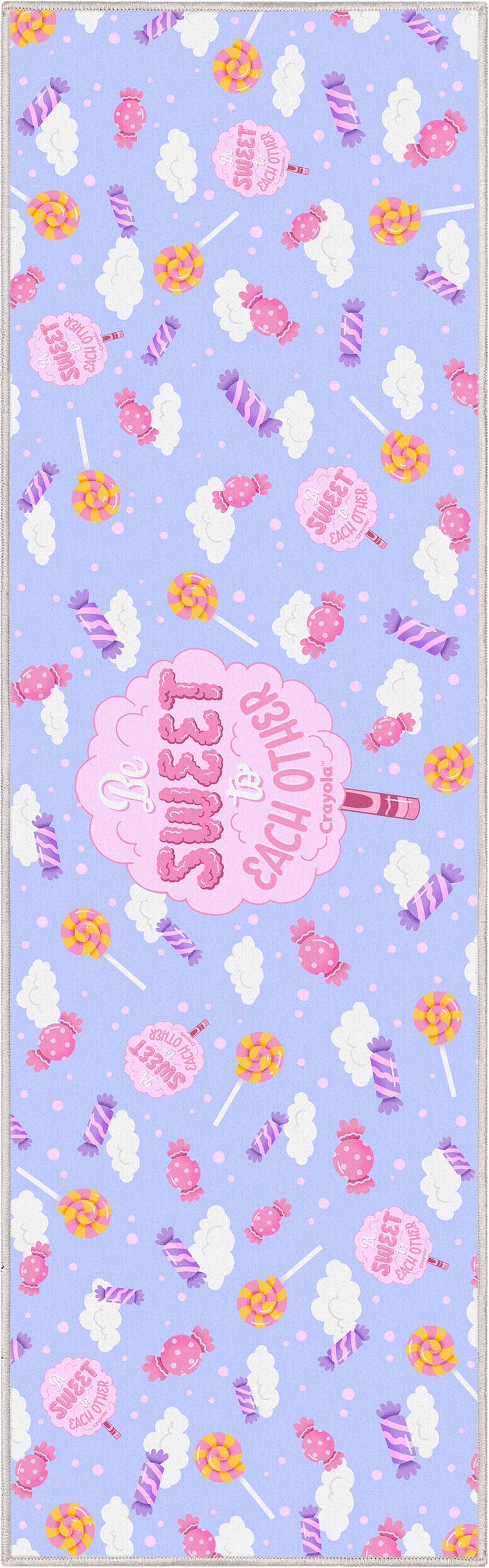 Crayola Be Sweet Lilac Rug CRA-04A